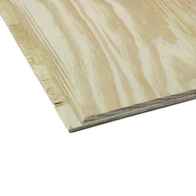 Plywood T1-11 1.6 Beaded Deco Pressure Treated 3/8 Inch 1 Sheet