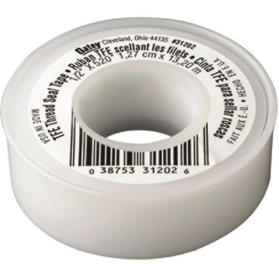  Teflon Tape  1/2 Inch x 520 1 Each 3582724