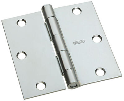  National  Door Hinge 3-1/2 Inch  Zinc 1 Each N830-194