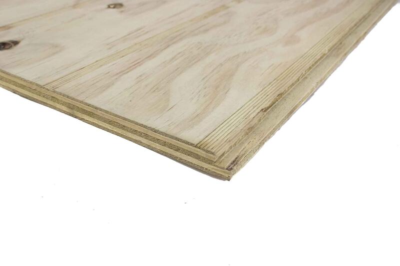 Plywood T1-11 4 Shallow Groove Deco Pressure Treated 1/2 Inch 1 Sheet