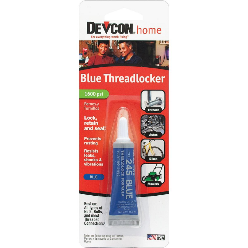 BLUE THREADLOCKER0.2 OZ DEVCON