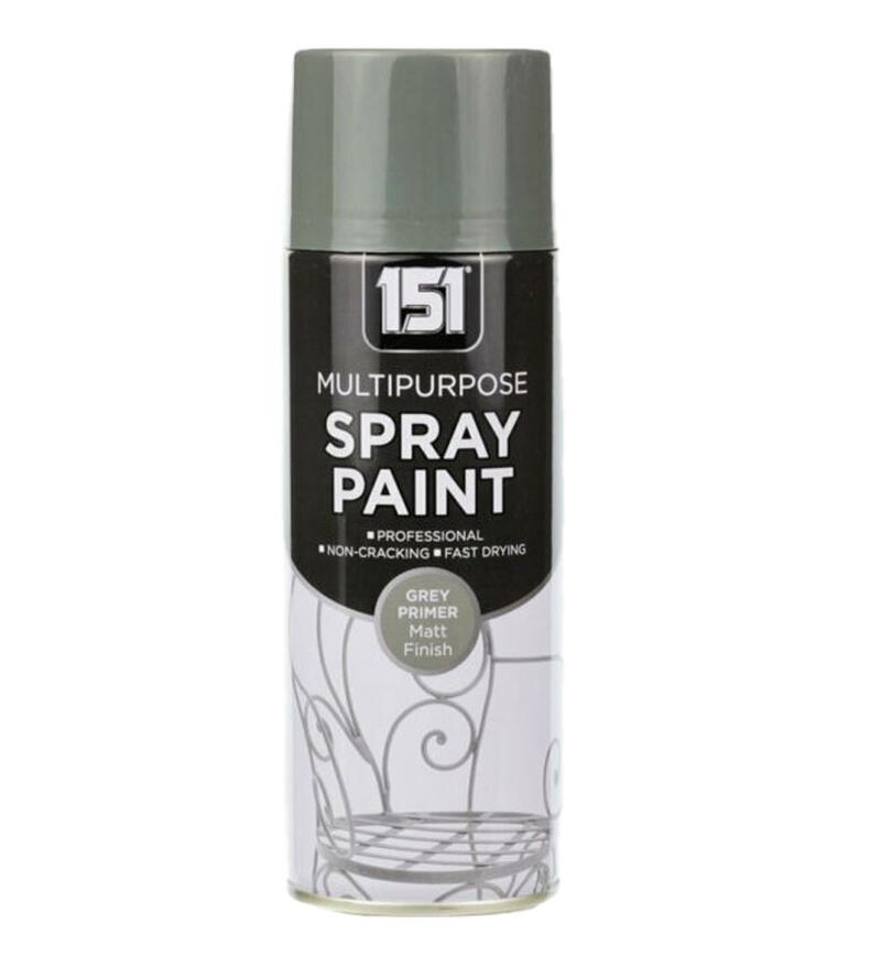 151 Primer Spray Paint 400ml Grey 1 Each TAR031