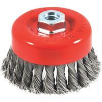  Forney Angled Grinder Wire Brush  4 Inch  1 Each 72753