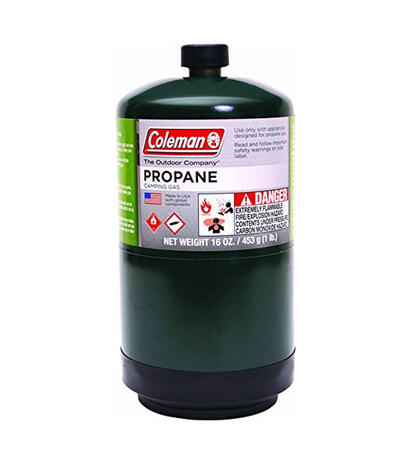 Coleman  Propane Fuel Bottle 16.4oz 1 Each 5103B164T 332418