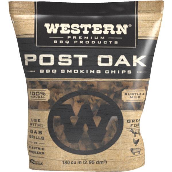 Western Post Oak Wood Smoking Chips 180 Cubic Inch 1 Each 78077