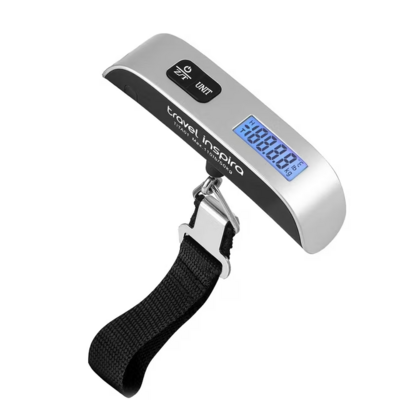 W+W LUGGAGE SCALE W/STRAP SILV