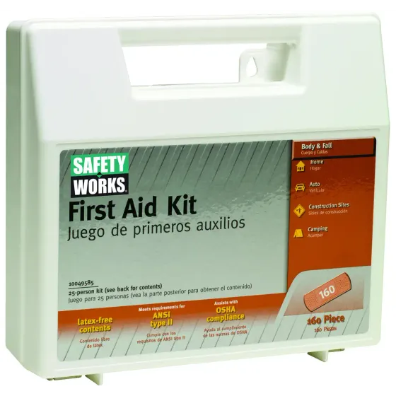 Msa First Aid Kit 160pc 1 Each 10049585