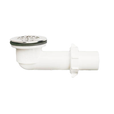  Do It Best  PVC Overflow and Waste Shoe 1-1/2 Inch  1 Each 404235