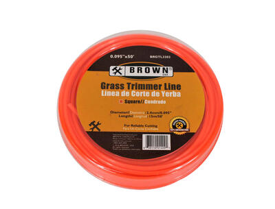  Brown USA Trimmer Line 0.095x50 Foot  1 Each BRGTL3302