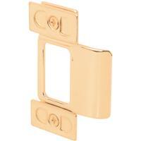  Prime Line Adjustable Door Strike 2-3/4 Inch  Brass 1 Each U9486