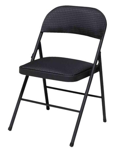  Folding Chair Black 1 Each 14-995-TMS4: $170.01