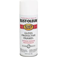 Rust-Oleum Gloss Enamel Anti-Rust Spray Paint 12oz Wht 1 Each 7792830: $55.77