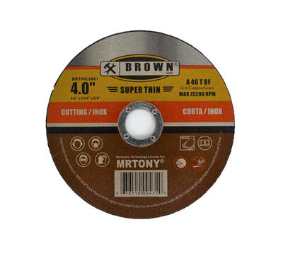 Brown USA Cutting Disc 4x3/64x5/8 Inch  1 Each BRTMC3001