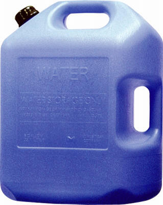 Midwest Can Water Container 6 Gallon Blue 1 Each 6700