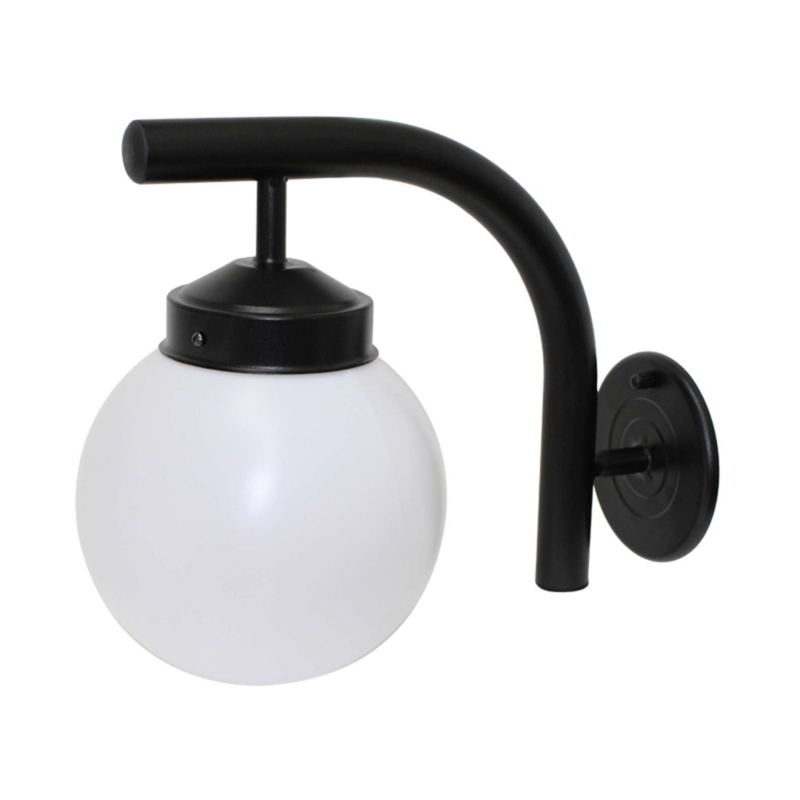 WALL LAMP 100W E27 BLK IP54