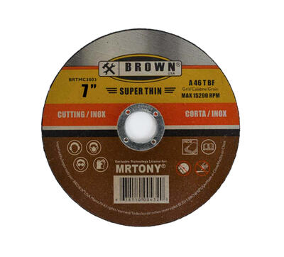  Brown USA Cutting Disc 7x1/16x7/8 Inch  1 Each BRTMC3003