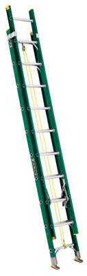  Fiberglass Extension Ladder II  20 Foot  1 Each FE0620