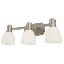 Lumicentro Vanity Wall Lamp 3 Light Nickel 1 Each 11 05471-41