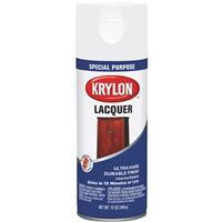 Krylon Lacquer Spray Paint 12oz White 1 Each K07031007: $25.33