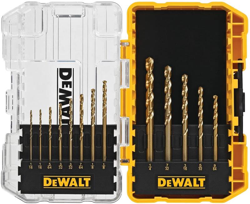  DeWalt Titanium Drill Bit Set 1 Each DW1363