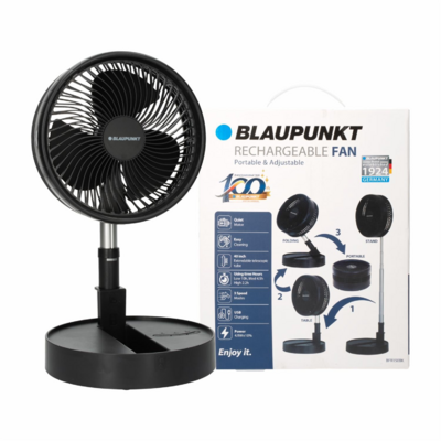FOLDING FAN BLK 40