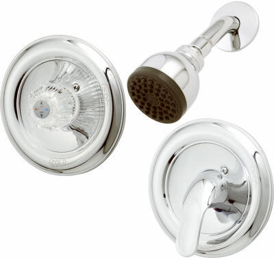 HomePointe Pressure Balancing Shower Faucet 1H Chrome  1 Each 127586CA