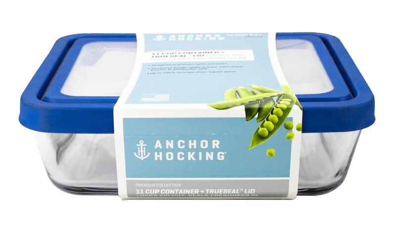 Truseal Glass Rec Food Storage Container Blueberry 1 Each 91984AHG17