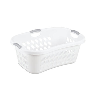 Sterilite Laundry Basket Ultra Hip Hold White 1 Each 764-12108006: $49.53