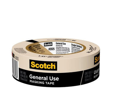  Scotch  Masking Tape 1.5 Inchx60 Yard 1 Roll 2025-36C 2025-48C