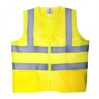  Traffic Safety Vest  Extra Large Lime Yellow  1 Each TSVLY-XL