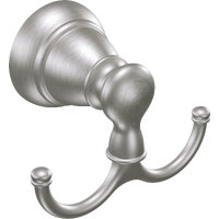  Moen  Double Robe Hook  Brushed Nickel  1 Each Y2603BN