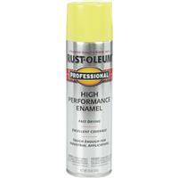 Rust-Oleum Gloss Enml Spray Paint 15oz Safety Yellow 1 Each 7543-838