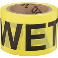  Wet Paint Caution Tape 300 Foot Yelllow 1 Each 66222: $27.25