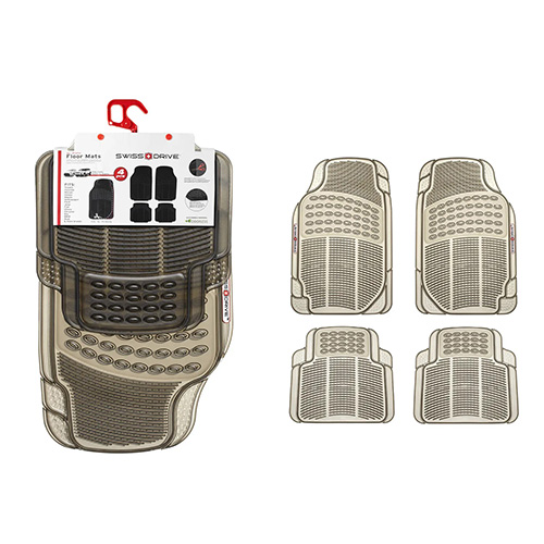 PVC CAR MAT SWISS DRIVE SMOKE