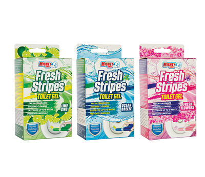 Airpure Fresh Stripes Toilet Gel Assorted Scents 1 Each FSTG888
