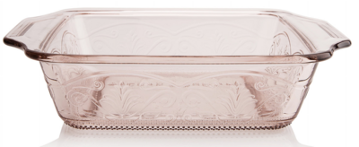 BAKING DISH 8IN ROSEWATER EMB