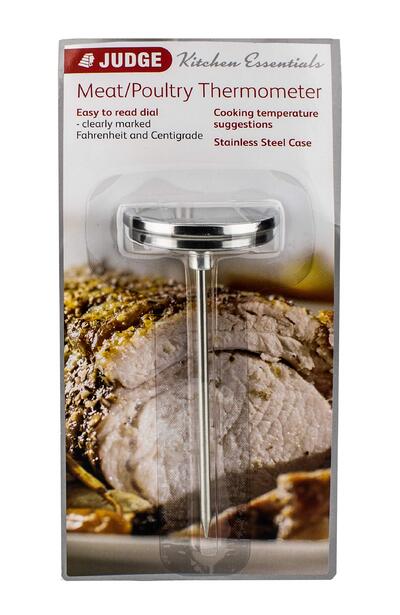  Judge  Meat Thermometer Stainless Steel  1 Each TC64: $17.08