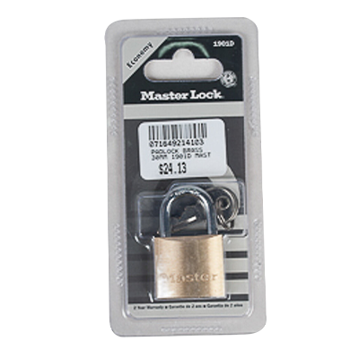  Master Lock  Padlock  30mm  1 Each 1901D 42816
