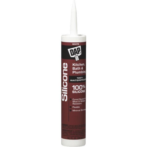  Dap  Kitchen And Bath Sealant  9.8 Ounce  1 Each 8640