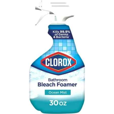 Clorox Bathroom Foamer With Bleach Clorox  30oz 1 Each CLX30614