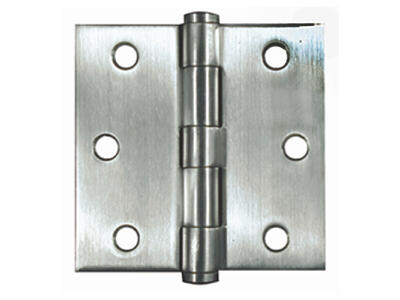  Brown  Square Hinge 3.5x3.5 Inch  Stainless Steel 1 Each 23500