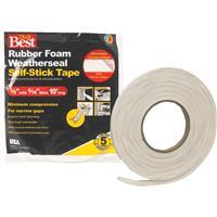  Do It Best Foam Weatherstrip Tape 3/8 Inchx10 Foot 1 Each R538WHDB