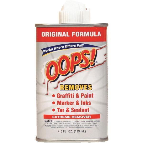 Oops Extreme Stain Remover 4.5 Ounce 1 Each 710755 1026 M&C Home Depot