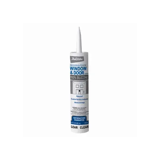 SILICONE CAULK IN/OUT CLR 9.