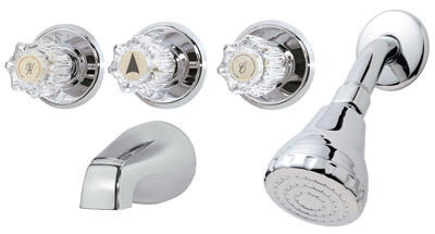  HomePointe Tub And Shower Faucet 3H Chrome 1 Each 623437CA