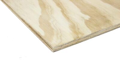 Plywood Exterior Bcx Pressure Treated 3/8 Inch 1 Sheet