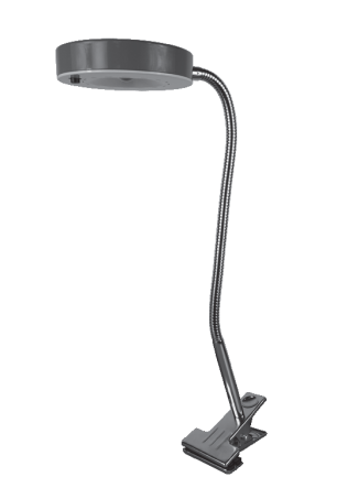 CLIP LAMP GREY LED 5W110-220V