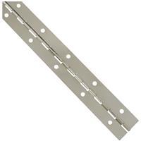  National Continuous Hinge  1-1/2x12 Inch  Nickel  1 Each N265389