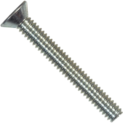  Hillman Machine Screw Flat Head 32x1-1/2 Inch Zinc 1 Each 101060