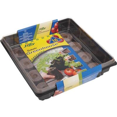  Jiffy Greenhouse Kit with Superthrive 11x11 Inch  1 Each J616